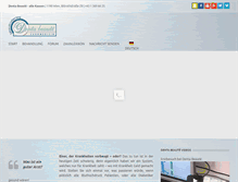 Tablet Screenshot of denta-beaute.com